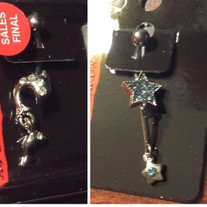 Belly Button Rings- both