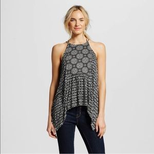 embroidered tank top TARGET