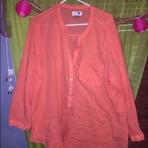 NWT Old Navy Bright Orange Tunic