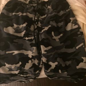 Urban camouflage pajama pants