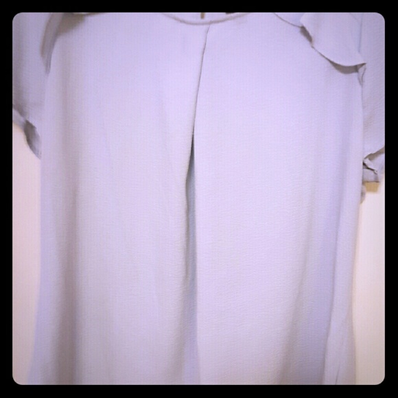 Powder blue top