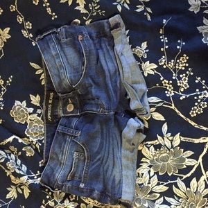 Express jean shorts