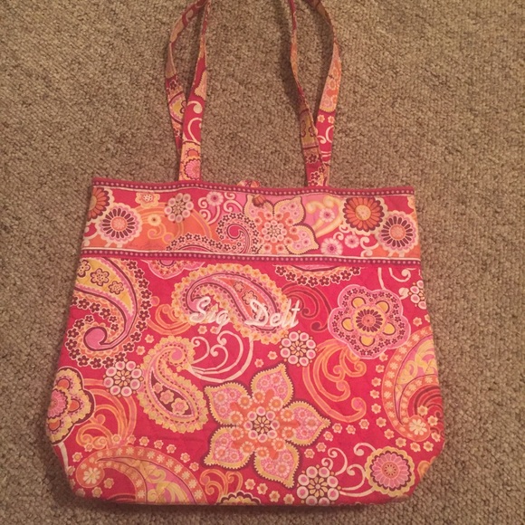 Sigma delta tau Vera Bradley tote