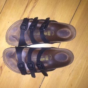 Birkenstocks Florida black