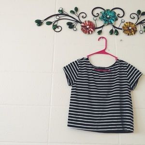 Stripe Crop Top