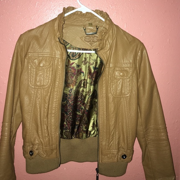 Leather jacket .. Size S