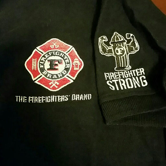 Firefighter Energy Drink Shirts Firefighter Brand Energy Drink Polo