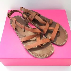 Leather ROXY Flat Sandals
