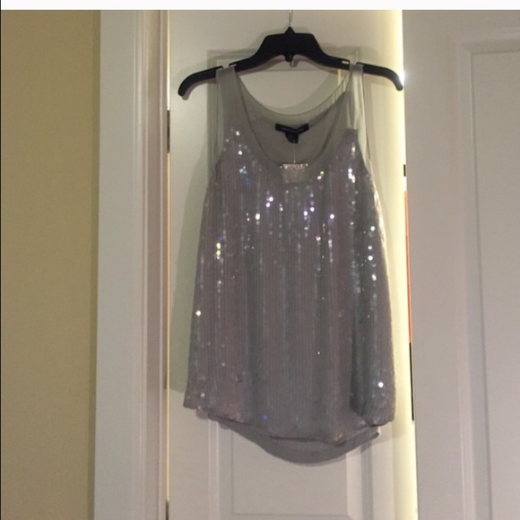 French Connection sequin tank - Picture 3 of 3