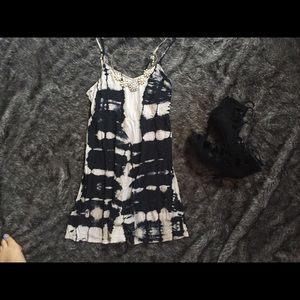 Tie dye volcom dress