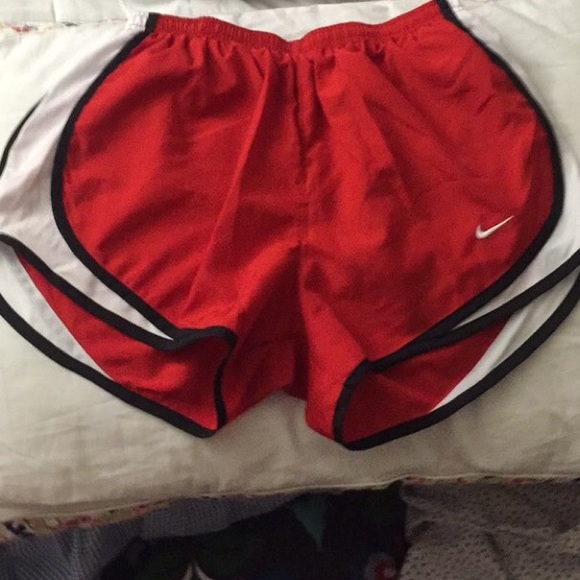 NWOT Nike Red Tempo Running Shorts