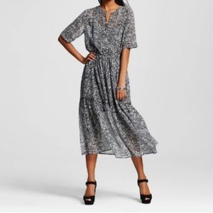 Who What Wear x Target Midi Print Dress