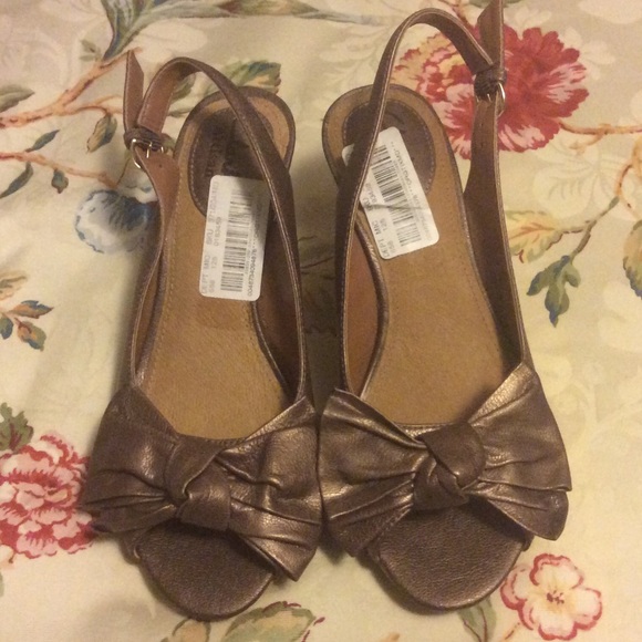 Clarke Artisan wedge sandals BNWT