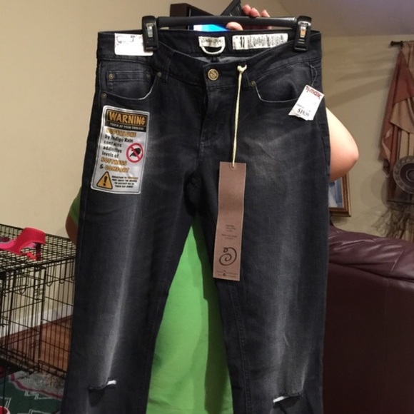 Indigo Reign Slit Jeggings