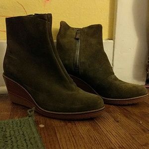 Cole haan rayna suede waterproof booties