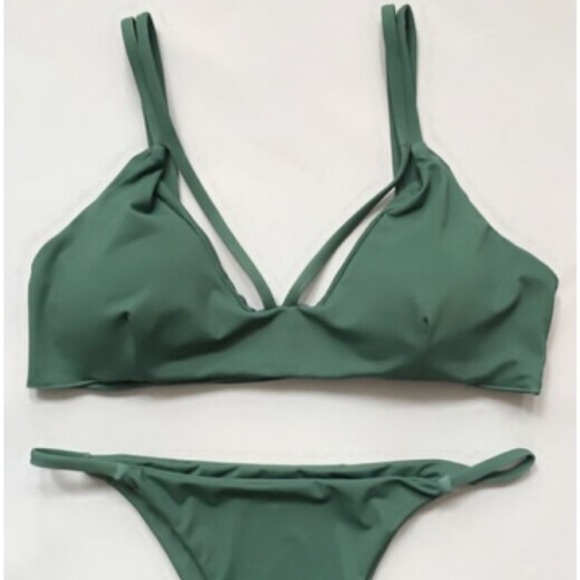 Green bikini