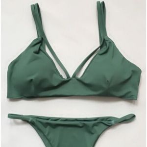 Green bikini
