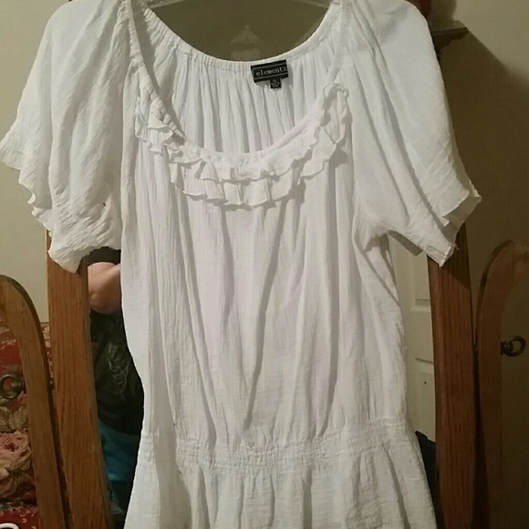 White Peasant Blouse