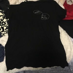 CLOSET CLOSING Margie skull pizza tee