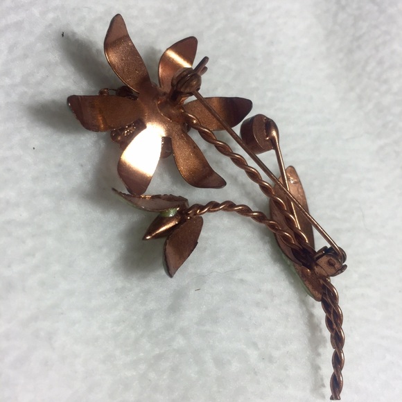 ART DECO/VINTAGE RHINESTONE BROOCH - Picture 3 of 3