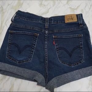 Levis High Waisted Shorts