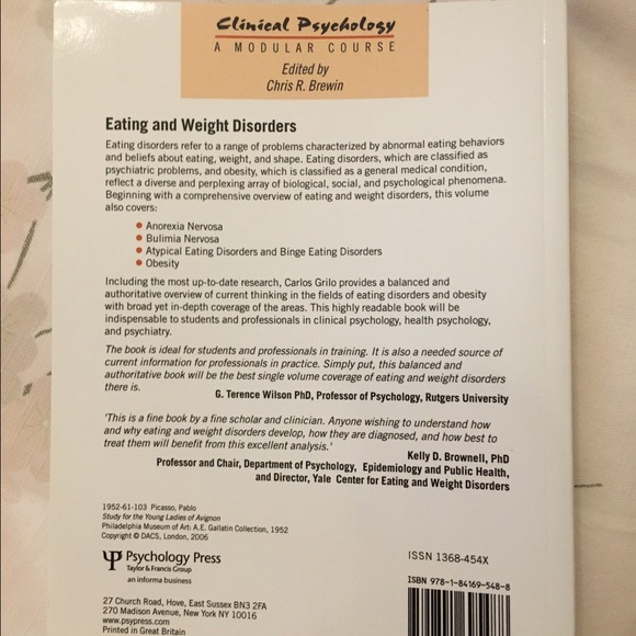 Eating and weight disorders by Carlos Grilo - Picture 2 of 2