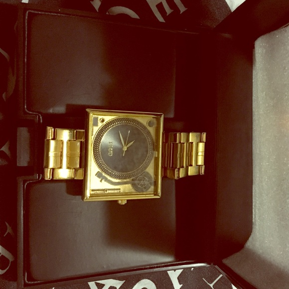 Gold Turntable Watch