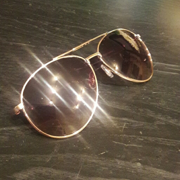 Yellow Toned Aviators