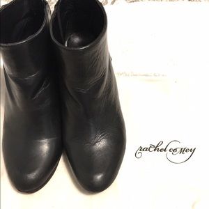 Rachel Comey | Black Leather Booties