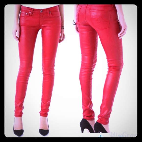 Red AG the super skinny legging