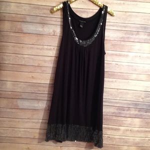 Cruise Wear & Co Jersey Tank Dress with Sequins