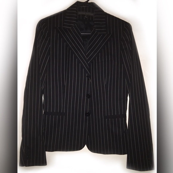 Ralph Lauren blazer jacket pin striped