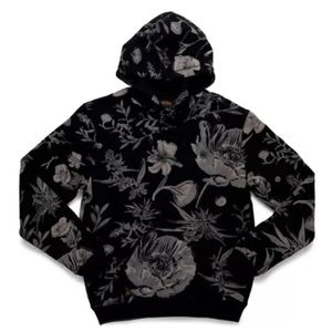 ▪️Black Floral Hoodie▪️