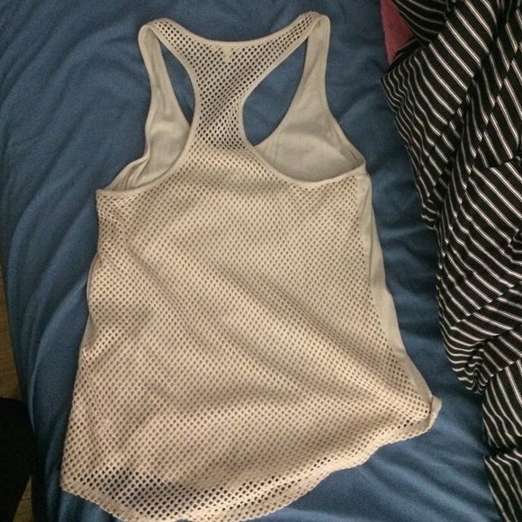 Express tan razorback tank - Picture 2 of 2
