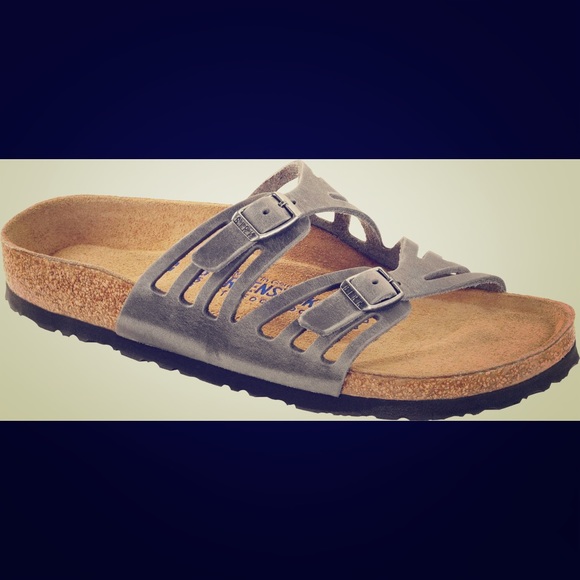 Birkenstock Granada shoe in grey