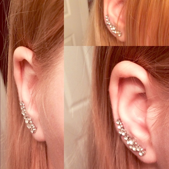 Crystal Ear Cuff & Stud!