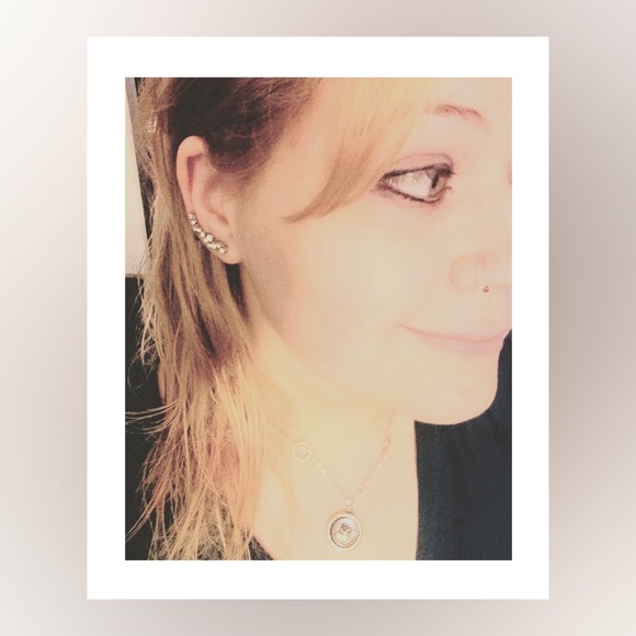 Crystal Ear Cuff & Stud!