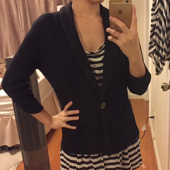 Style & Co sweater blazer in sz PM, M