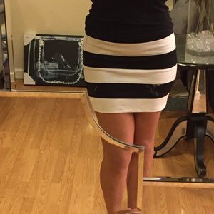 Striped skirt
