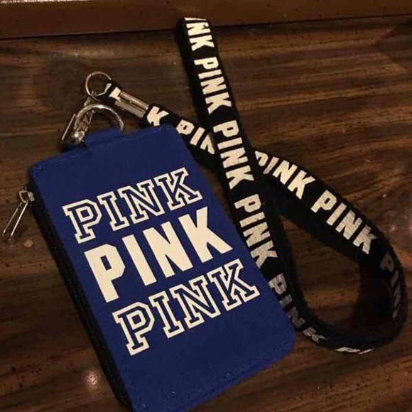 ISO!! VICTORIA SECRET LANYARD WALLET!!