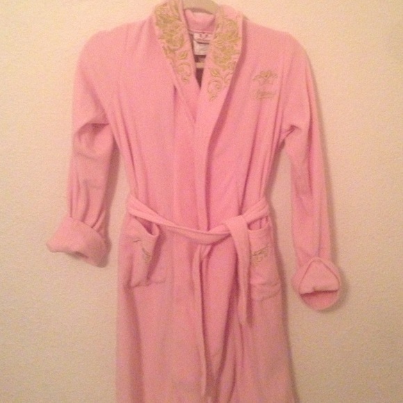 Disney | Intimates & Sleepwear | Disney Princess Pink Robe | Poshmark
