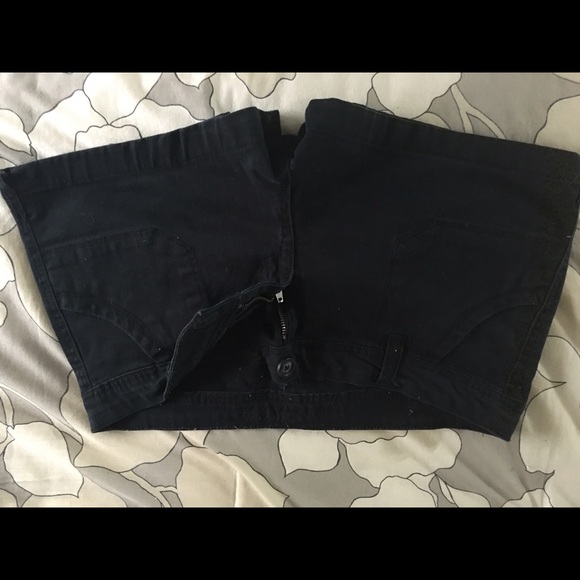 Black shorts