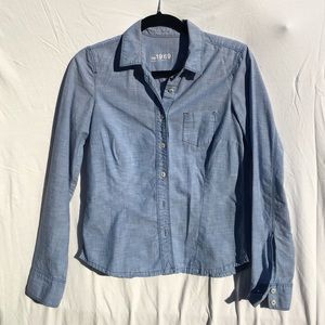 Gap 1969 Chambray Shirt S