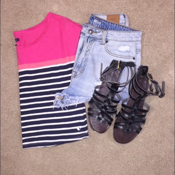 Striped Crop Top