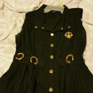 Dereon balloon dress