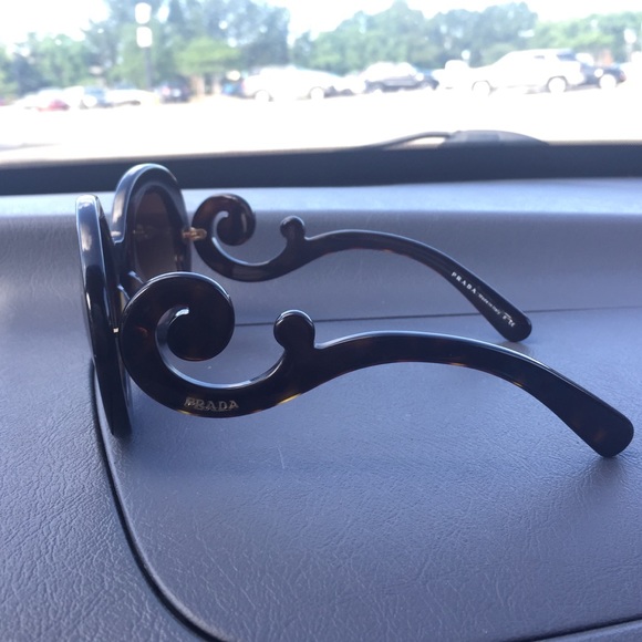 PRADA 27N Baroque Sunglasses