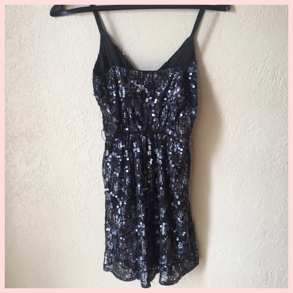 Express Sequenced Mini Dress, S - Picture 2 of 6