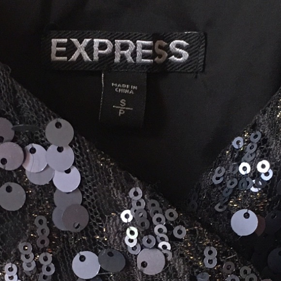 Express Sequenced Mini Dress, S - Picture 4 of 6