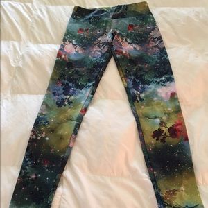 Onzie Galaxy long yoga leggings size S