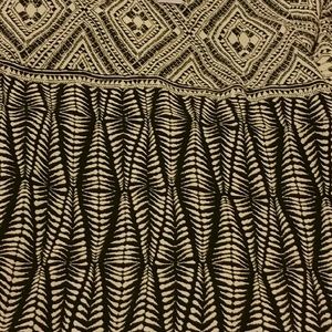 Black and white dress